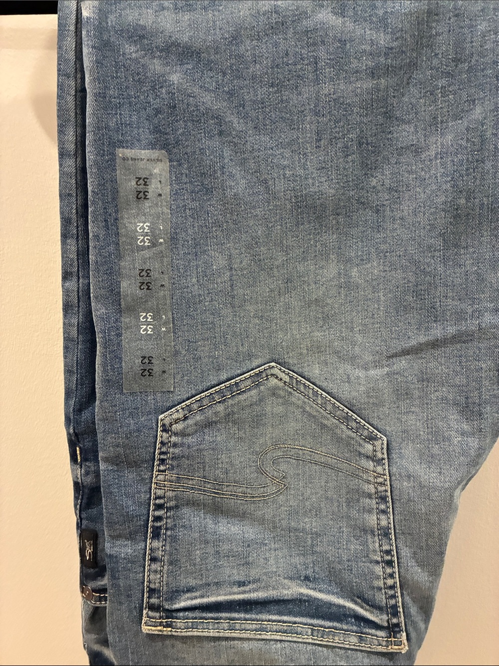 Silver Jeans Light Blue Slim Straight Men's Jeans